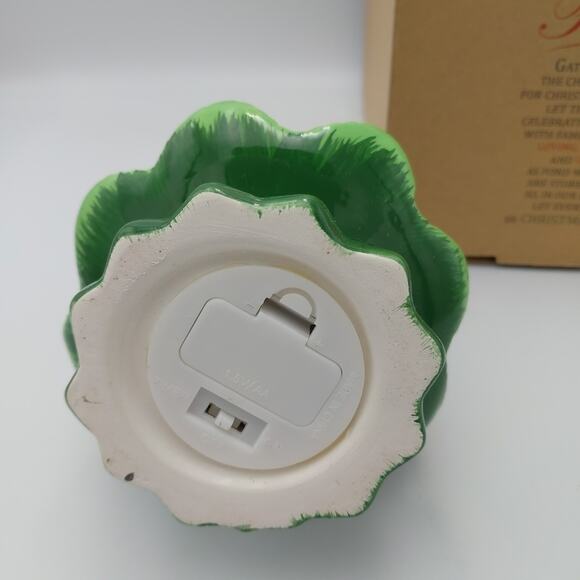 Christmas Is Forever Light Up Tree Ceramic Colored Bulbs 7.5” Battery Powered‎ - Picture 3 of 4